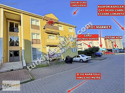 TAPUHANEDEN 3+1 3.KAT FIRSAT DAİRE — görsel 1