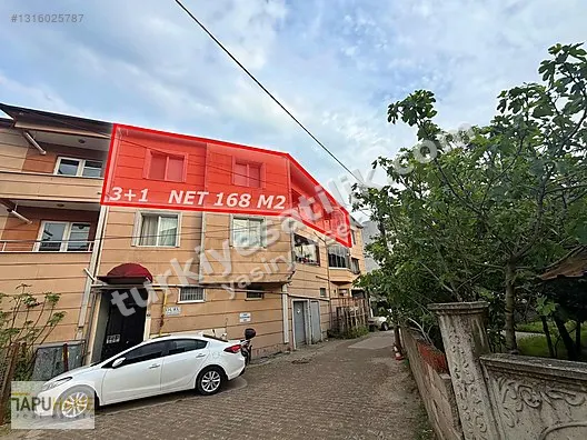 TAPUHANE'DEN ÇARŞI MERKEZİNDE NET 168M2 3+1 K.GARAJLI DAİRE