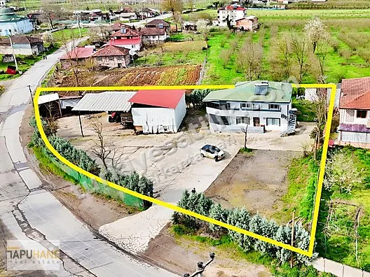 TAPUHANE'DEN 1500 M2 ARSA İÇİNDE SATILIK 2 KATLI MÜSTAKİL EV